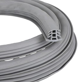 Concrete Expansion Joint Filler Driveway Crack Filler Flexible EPDM Rubber Strip for Concrete Crack Repair Replacement Weather Aging Resistance Expansion Joint Upgrading (3/4'' Wide, 10 Ft Long)