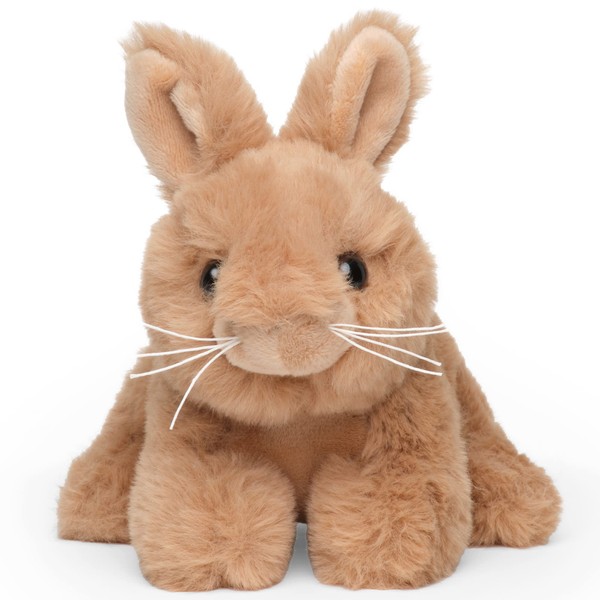 Bearington Lil Skippy Brown Plush Stuffed Animal Bunny Rabbit, Adorable, Soft and Cuddly, Great Gift for Bunny Lovers of All Ages, Birthdays, Holidays and Special Occasions, 7 inches