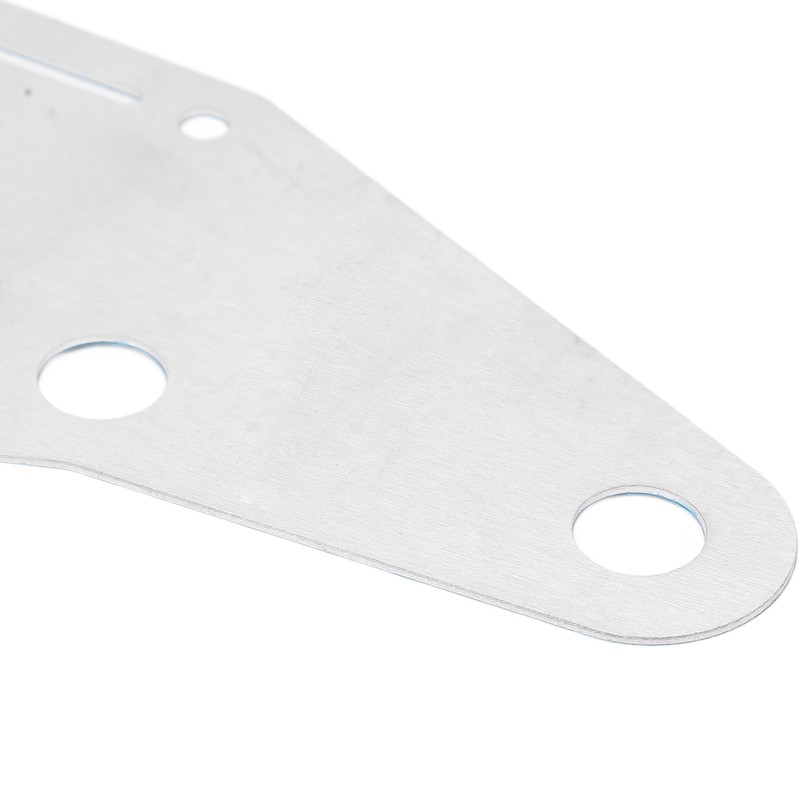 Guitar Pickguard Metal Silver Pick Guard Easy to Assemble for