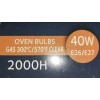 SouLight New 4ct SouLight Oven Bulbs Appliance 400Lumen 40W E26/E27