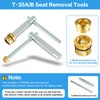 2 Set REB-Valve Rebuild Kit Replacement for Symmons Temptrol Shower