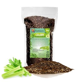 Gardenera Premium Potting Soil Blend for Celery - The Ultimate Mix for Healthy, Vibrant, and Crunchy Celery Plants - 4 QUARTS