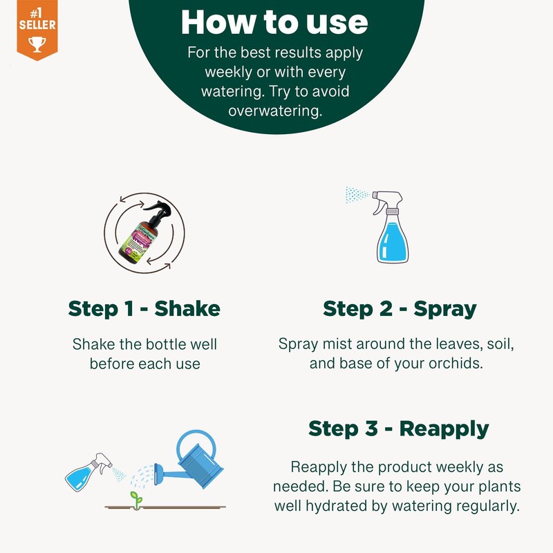 Gardenera Professional Olive Tree Spray Fertilizer Mist for Home Gardening