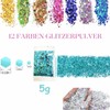 Altaroo 12 Colour Glitz 5 g, Glitter Crafts, Glitter Powder