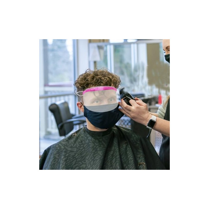 BESTYASH Cubiertas De Ojo Para Corte De Pelo Visera Transparente