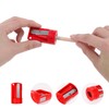 Dplolng 4 Pack Carpenter Pencil Sharpener,Flat Pencil Sharpener Construction Pencils