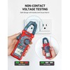 AstroAI Digital Clamp Meter Multimeter 2000 Counts Amp Voltage Tester