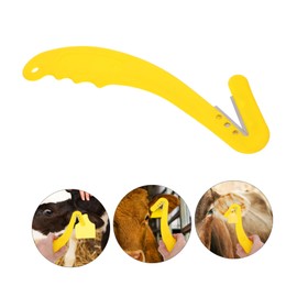 BESPORTBLE Cattle Ear Tag Removal Tool Durable Livestock Ear Tags Remover with Ergonomic Handle for Efficient Use Goat Sheep and Pig Design for Farmers and Livestock Care