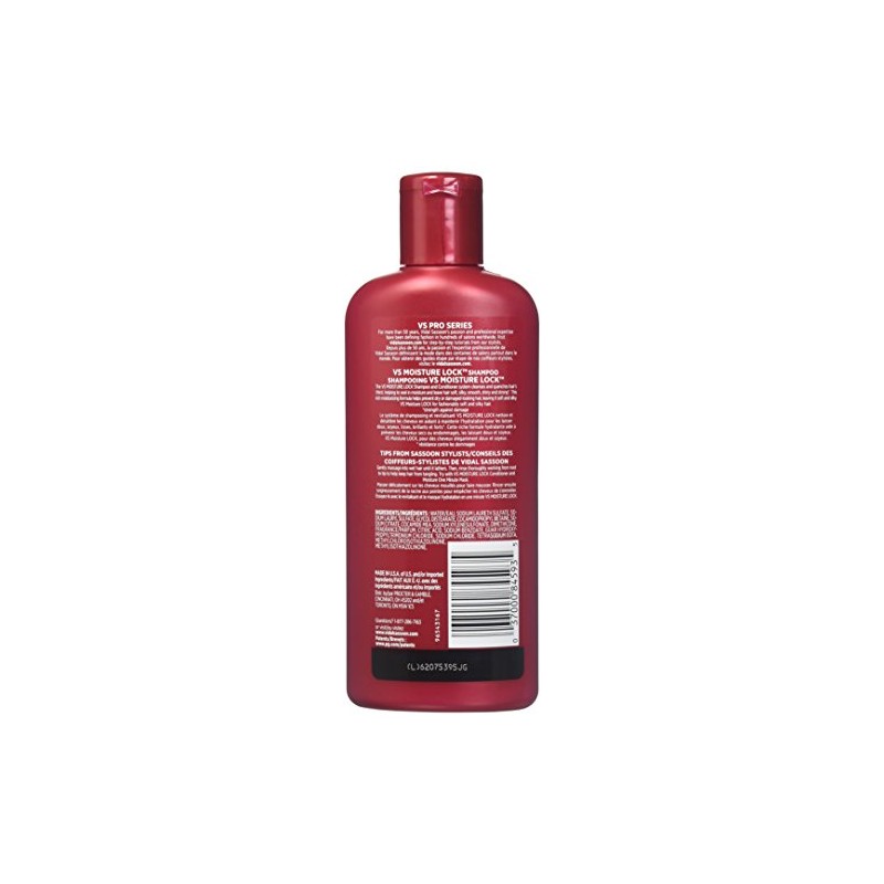 Vidal Sassoon Pro Series Moisture Lock Shampoo 12 Fluid Ounce