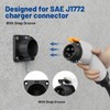 Anina EV Charger Holder SAE J1772 Nozzle Holster Dock for