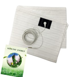 VAJOOCLL Grounding Sheets for Twin Size Grounding Sheet with Grounding Cord Grounding Sheets for Bed(27x52Inch)