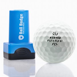 HODL 21 Ball Badge - Golf Ball Stamp (The Golf Series), Self-Inking Golf Ball Stamper, Golf Ball Marker, Reusable Golf Ball Marking Tool to Identify Golf Balls - Reusable Ink Stamp