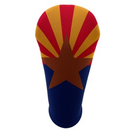 Arizona State Flag Hybrid Club Headcover Handmade by BeeJos