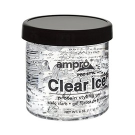 Ampro Pro Styl Clear Ice Protein Styling Gel, 6 Ounce (Pack of 6)