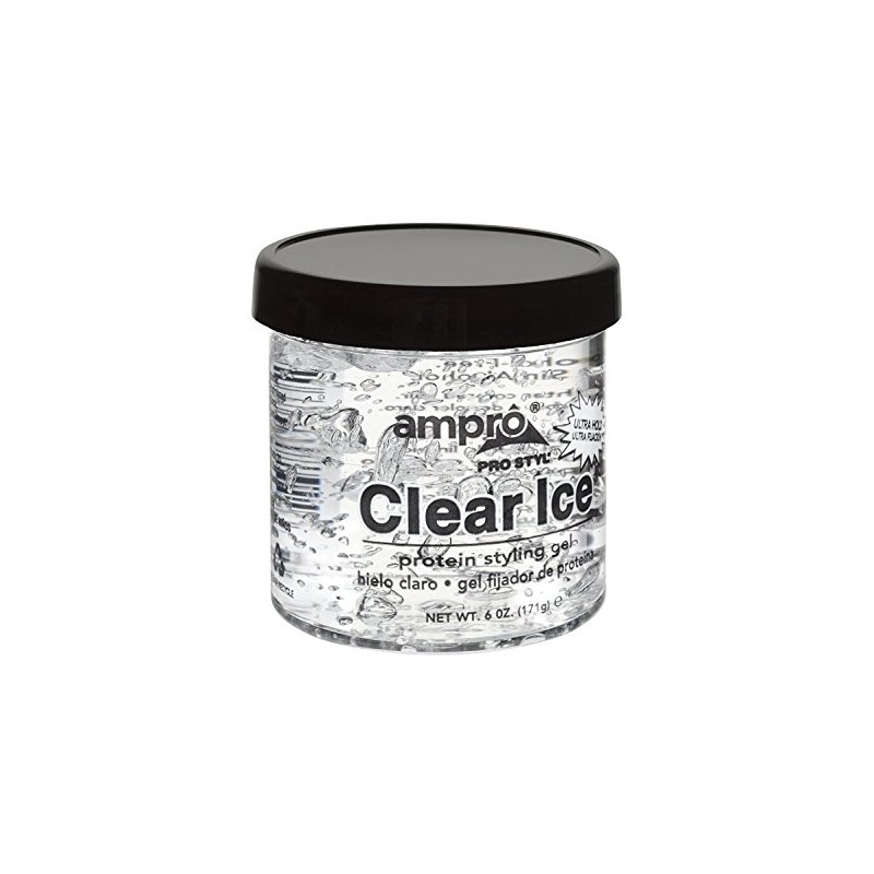 Ampro Pro Styl Clear Ice Protein Styling Gel, 6 Ounce