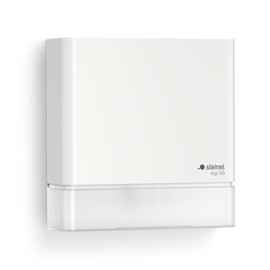 Steinel Motion Sensor MD IR D180 COM1 White, 9 Zone Detection Area, Wall Sensor with 180° Detection, Smart Networking via App