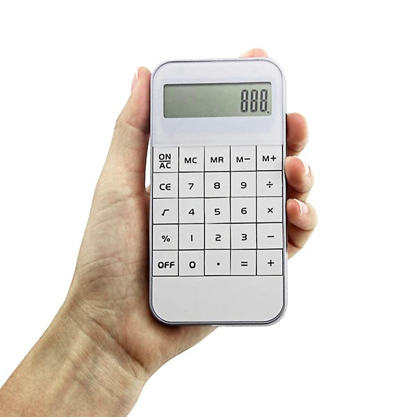 Eitsevn Small Calculator, Pocket Size Calculator, Mini Calculator, Stylish, Cute, Standard Function Calculator, Phone Size, Notebook-type Calculator, Energy Saving, Stylish, Lightweight, Thin,