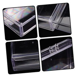 WOONEKY Versatile Transparent Drawer Type Storage Box for Makeup and Jewelry Organization Durable Design Elegant Look Easy Access to Items for Home and Office Use