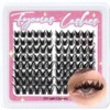 Fyonas Lash Clusters Wispy Cluster Eyelash Extensions 10-16mm Natural Eyelash