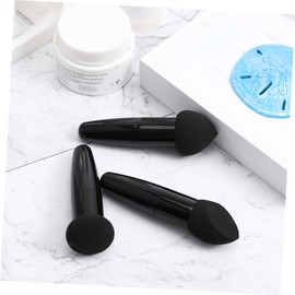 FRCOLOR 3Pcs Makeup Pen Wet Dry Makeup Pens with Comfortable Grip Soft Makeup Sponges for Application for Daily Use and Travel