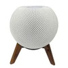 Wooden Tripod Stand for Homepod Mini,Tripod Holder with Metal Frame,