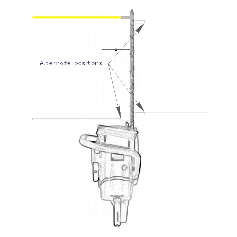 HOPs Magnetic Firewood Measuring Rod - 16 Inch - Model: