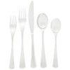 Ginkgo International Mariko 20-Piece Stainless Steel Flatware Place Setting, Service