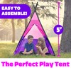 USA Toyz Happy Hut Teepee Tent for Kids - Indoor