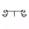 Retrogame Snc Button Flat Cabo Flex ZR ZL L R