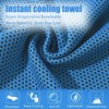 TYXHXTF Cooling Towel 4 Pack, Microfibre Gym Towel, Compact, Ultra