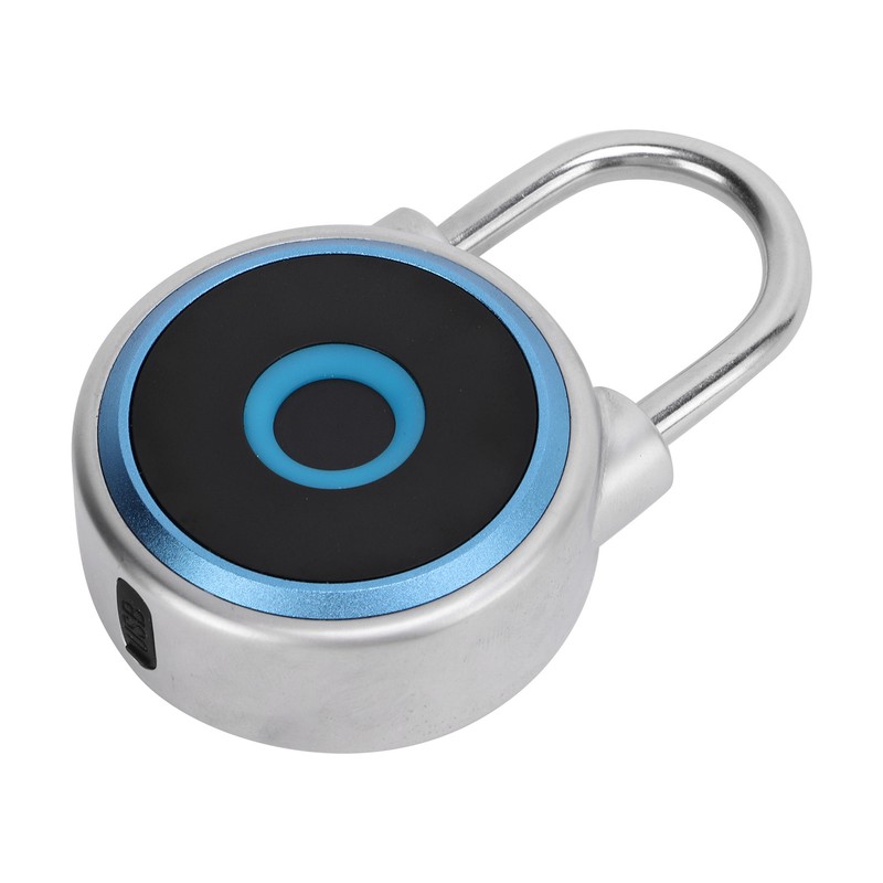 GS50F Smart Padlock IP65 Waterproof USB Charging Pure Fingerprint Luggage