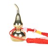 Gourd Pendant Brass Material Calabash Shape Decoration Auspicious Crafts with