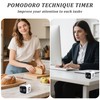 Rotating Pomodoro Timer 5,10,30, 60 Minutes Preset,Desk Productivity Flip Timer,