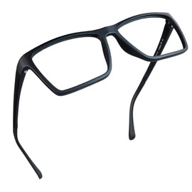 LifeArt Reading Glasses Anti Eyestrain Computer Readers Gaming GlassesTV Glasses Women and Men Anti Glare (Black, 3.50 Magnification)