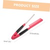 TOVINANNA 2pcs Hair Straightening Tool Comb for Women and Material
