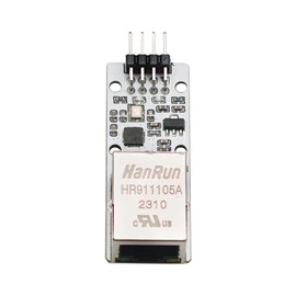Serial Port to ETH Ethernet (RJ45) Module Digitally&Power Isolated USB to RJ45 Converter Module Interface TTL RS232 RS485 to ETH RJ45 Network Port (TTL to ETH)
