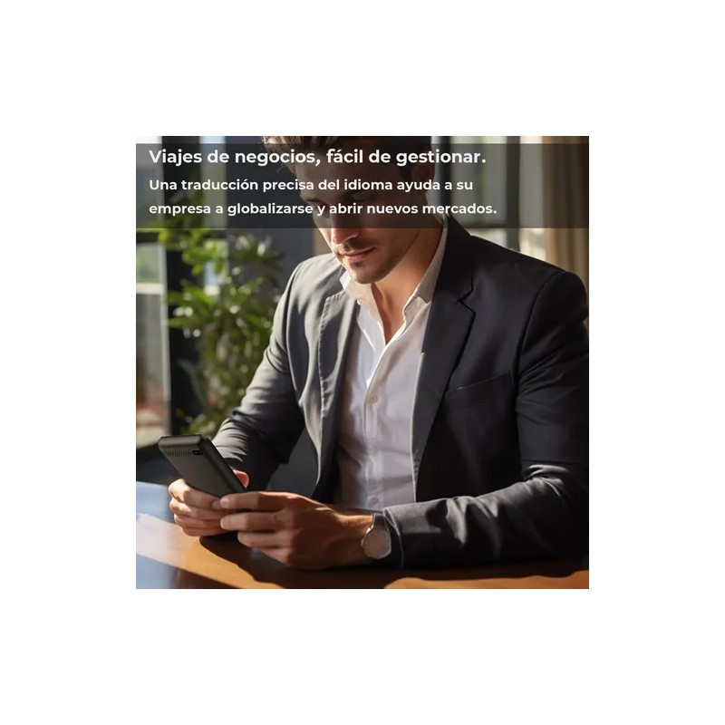 Dispositivo Traductor Instantáneo Con Visualización Táctil
