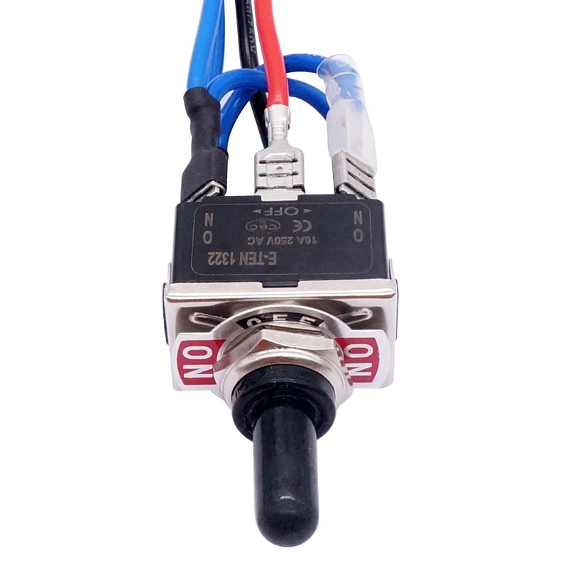 Taiss/Motor Toggle Switch 6 Pin 3 Position Momentary(ON)/Off/(ON) DPDT Reverse