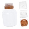 Totority 4pcs Leak Honey Jars Airtight Lids -Grade Dispenser Pots