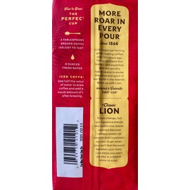Lion Gold Coffee Whole Bean 10 oz (New Packaging!)