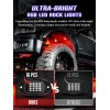 for Jeep Wrangler JL Gladiator 8 Pods RGB LED Rock