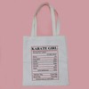 PWHAOO Karate Player Canvas Bag Karate Tote Bag Karate Team