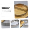 Ciieeo 3pcs Stainless Steel Pizza Saucing Ring Baking Tool for