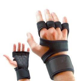 Weight Lifting Training Gloves Women Men Fitness Sports Body Building Gym Gloves with Non-Slip Grip, Adjustable