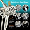 Aquadance High Pressure 156 Setting 14 Zone Shower Head &
