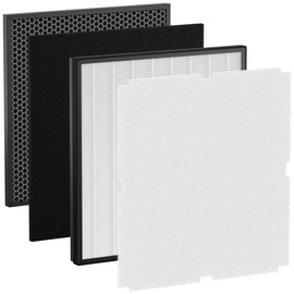 XBWW 1 Set MinusA2 Replacement Filter Kit Compatible with Rabbit Air MinusA2 Purifier, SPA-700A, SPA-780A/N-[Odor Remover]