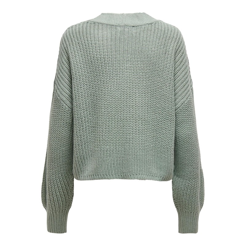 ONLY Women's Structured Cardigan, Chinois Green, m