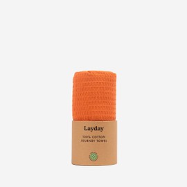 Layday Rover Rust Organic Cotton Travel Towel for Surfing & Backpacking