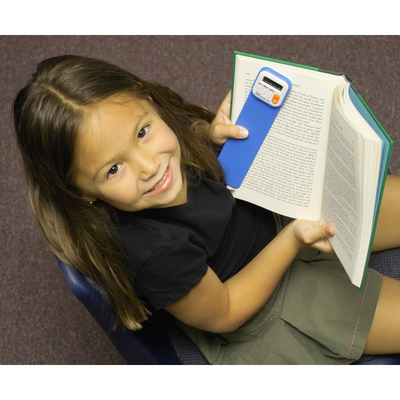 Mark-My-Time Digital Bookmark and Reading Timer – Fuchsia