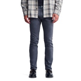 General Denim Works Ride Men's Regular Rise Slim Leg Jeans, Blue Gray Denim, 36x34